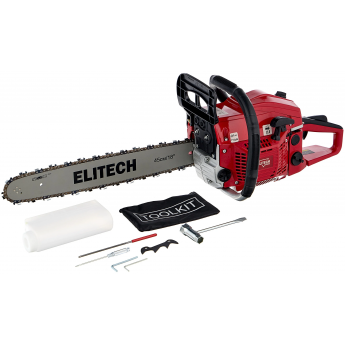 Бензопила ELITECH Бп 45/18 промо 45484848484 2,4 л.с. 45 см