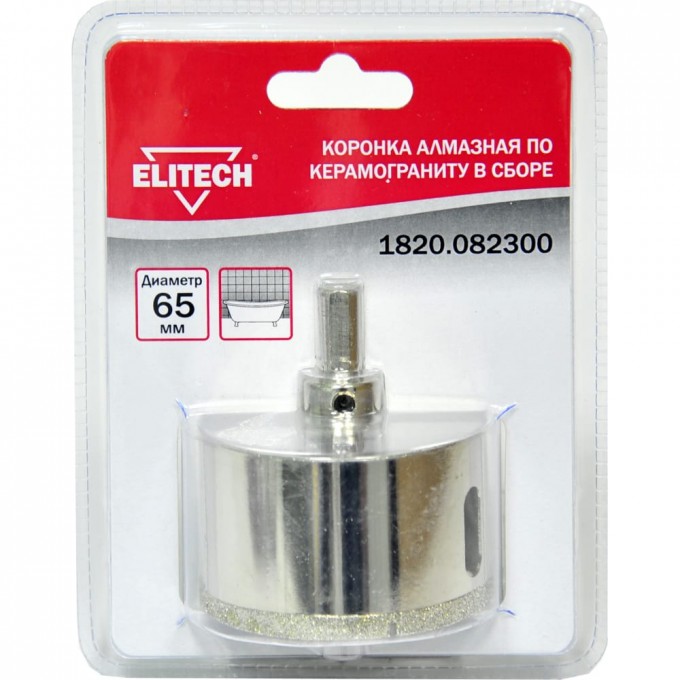 Коронка ELITECH 1820.082300 929320