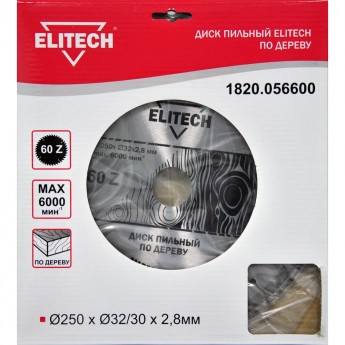 Пильный диск ELITECH 1820.056600