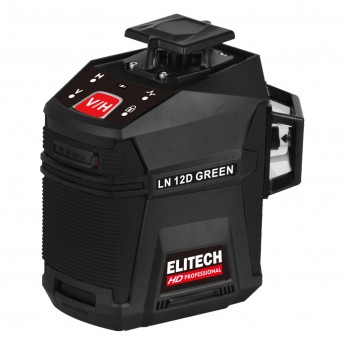 Лазерный уровень ELITECH HD LN 12D GREEN